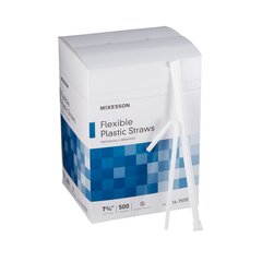 McKesson Flexible Drinking Straw 7.75