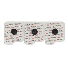3M ECG Monitoring Electrode Cloth Backing Radiolucent / MR Conditional Snap Connector 3 per Pack