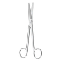 McKesson Dissecting Scissors Argent™ Mayo 6-3/4 Inch Length Surgical Grade Stainless Steel NonSterile Finger Ring Handle Curved