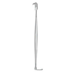 McKesson Retractor Argent™ 6-1/4 Inch Length OR Grade