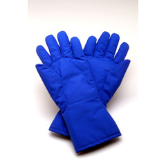 Brymill Cryogenic Systems Cryogenic Glove Cryo-Gloves&reg; Mid-Arm Size 9 Water Resistant Material Blue 14 to 15 Inch Straight Cuff NonSterile