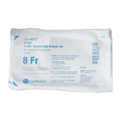 MON251284CS - Vyaire Medical - Suction Catheter Kit AirLife Cath-N-Glove 8 Fr. NonSterile