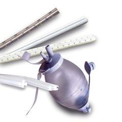 McKesson Wound Drain Tube S-Vac&reg; Silicone Fluted Style 10 Fr. Size, 1/EA