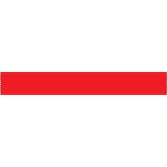 Shamrock Scientific Blank Instrument Tape Colored Identification Tape Red Tape 1/4 X 500 Inch