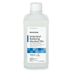 McKesson 70% Isopropyl Rubbing Alcohol, 16 Ounces