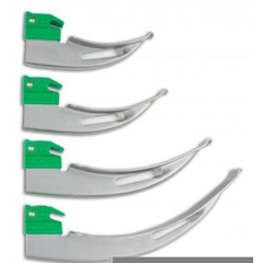 Sun Med Laryngoscope Blade GreenLine&reg; Macintosh Type Size 3 Adult