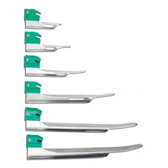 Sun Med Laryngoscope Blade GreenLine&reg; Miller Type Size 3 Adult