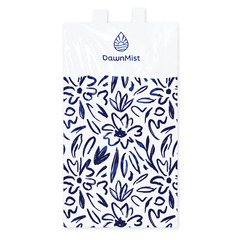 Dukal Bedside Bag 3 X 6.5 X 12 Inch White Plastic