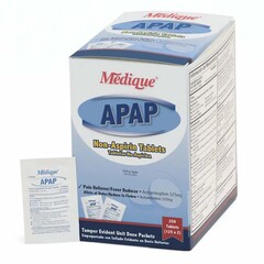 Medique Products Pain Relief Medique&reg; 325 mg Strength Acetaminophen Tablet 250 per Box, 12/CS