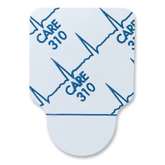 Cardinal ECG Resting Electrode Tab Connector Conductive Adhesive Gel Adult 100 per Pack