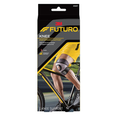 MON501905EA - 3M - Knee Brace Futuro Sport Moisture Control Large Pull-On / Hook and Loop Strap Closure 17 to 19 Knee Circumference Left or Right Knee, 1/EA