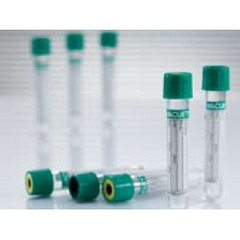 Greiner Bio-One VACUETTE&reg; Venous Blood Collection Tube Lithium Heparin Additive 3 mL Pull Cap Polyethylene Terephthalate (PET) Tube