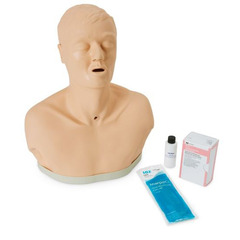 Nasco Patient Education Tracheostomy Care Manikin Life/Form Adult, 1/ EA