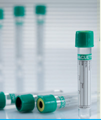 Greiner Bio-One VACUETTE&reg; Venous Blood Collection Tube Lithium Heparin / Separator Gel Additive 3.5 mL Pull Cap Polyethylene Terephthalate (PET) Tube, 50/PK
