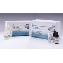 MON335013KT - Siemens - Hemoglobin A1c Control Solution Kit, Normal and Abnormal DCA 2000 HbA1c Testing Normal and Abnormal 4 X 0.25 mL