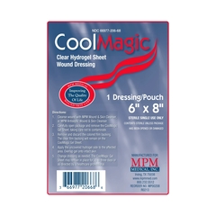 MPM Medical Hydrogel Dressing CoolMagic 6 x 8