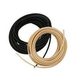 Primeline Industries General Use Tubing Black 1/8 Inch I.D. 50 Foot Length Natural Latex Rubber NonSterile, 1/RL