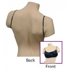 Dukal Disposable Bra Reflections™ Black Large/X-Large