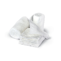 Cardinal Health Gauze Fluff Dermacea 100% Woven Gauze 6-Ply 3 4/10