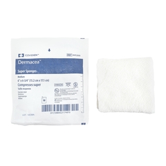 Cardinal Health USP Type VII Gauze Sponge Dermacea Woven Gauze 12-Ply 6 x 6-3/4