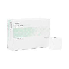 McKesson Waterproof Medical Tape, Adhesive, 2 Inch X 10 Yard, White, NonSterile, 6EA/BX