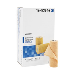 McKesson Compression Bandage Medi-Pak&reg; Performance Elastic with Cohesive 6 Inch X 5 Yard Sterile