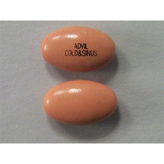 Glaxo Smith Kline Cold and Sinus Relief Advil&reg; Cold & Sinus 200 mg - 30 mg Strength Caplet 40 per Box