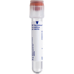 BD Vacutainer&reg; Plus Venous Blood Collection Tube Discard Tube Plain 13 X 75 mm 3 mL Natural BD Hemogard™ Closure Plastic Tube