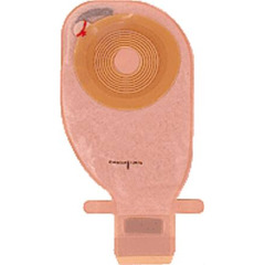 Coloplast Colostomy Pouch One-Piece System 11-1/4 Inch Length 1-3/8 Inch Stoma Drainable NonConvex, 10 EA/BX