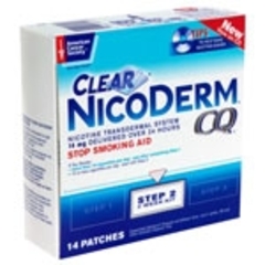 Glaxo Smith Kline Stop Smoking Aid Nicoderm CQ 14 mg Strength Transdermal Patch, 1/BX