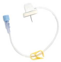 Smiths Medical Huber Infusion Set Gripper 20 Gauge 1 Inch 8 Inch Tubing Without Port