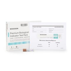 McKesson Sterilization Biological Indicator Pack Steam, 25/CS