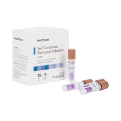McKesson STER-ALL&reg; Performance Steam Biological Indicator Vial, 25EA/BX