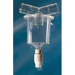 MON195246EA - Vyaire Medical - AirLife® Inline Water Trap w/ Twist Valve,
