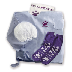 3M Patient Warming Gown Kit 3M™ Bair Hugger™ One Size Fits Most Blue Reusable