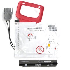 Cardinal Health Replacement Kit 1 Set Electrodes,1 Battery Charger, Instructions, Discharger CHARGE-PAK Battery Charger