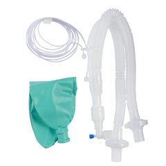 Sun Med Vital Signs&reg; Anesthesia Breathing Circuit Expandable Tube 75 Inch Tube Dual Limb Adult 3 Liter Bag Single Patient Use, 20/CS