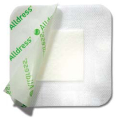 MON705200BX - Molnlycke Healthcare - Alldress Composite Dressing Size 6in x 6in Pad Size 4in x 4in