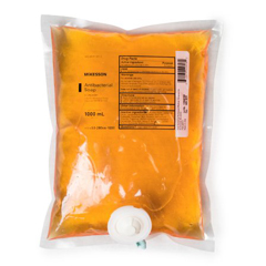 MON1067681CS - McKesson - Antibacterial Soap Dispenser Refill Bag (53-28066-1000), 10/CS