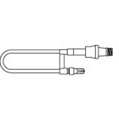 ICU Medical Microbore Extension Set J-loop, 120/CS