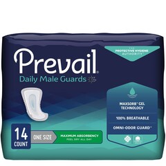 First Quality Prevail&reg; Male Guards, 12.5