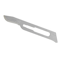 Myco Medical Supplies Surgical Blade Glassvan Carbon Steel No. 15 Sterile, 1000 per Case