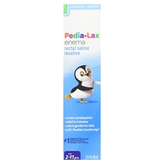 C.B. Fleet Enema Pedia-Lax 2.25 oz. Monobasic Sodium Phosphate / Dibasic Sodium Phosphate