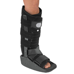 MON482779EA - DJO - Air Walker Boot MaxTrax® Medium Hook and Loop Closure Left or Right Ankle
