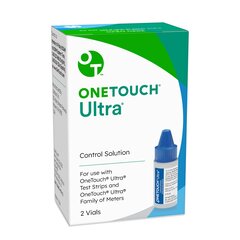 Lifescan Blood Glucose Control Solution One Touch Ultra Blood Glucose Testing Level 1 & Level 2, 48/CS