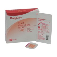 Ferris Mfg Adhesive Dressing PolyMem&reg; Dot 2