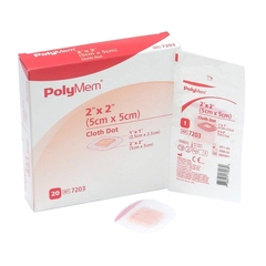 Ferris Mfg Adhesive Dressing PolyMem&reg; Dot 2