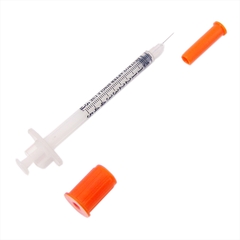 AirTite Products Insulin Syringe with Needle Comfort Point 0.5 mL 30 Gauge 5/16
