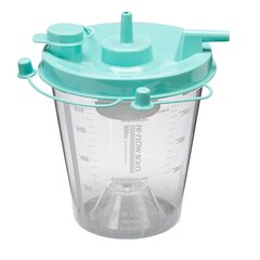 Bemis Healthcare Suction Canister Hi-Flow™ 800 mL Float Valve Shut-Off