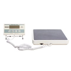 Health O Meter Stand-On Scale LCD 400 X 0.2 lbs. White 6 AA batteries included, optional ADPT40 power adapter